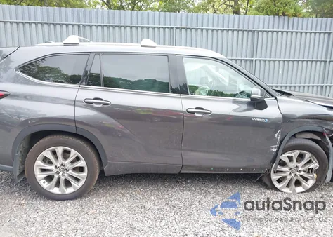 2020 Toyota Highlander Hybrid Limited z USA, uszkodzony, nr VIN 5TDXBRCHXLS012219